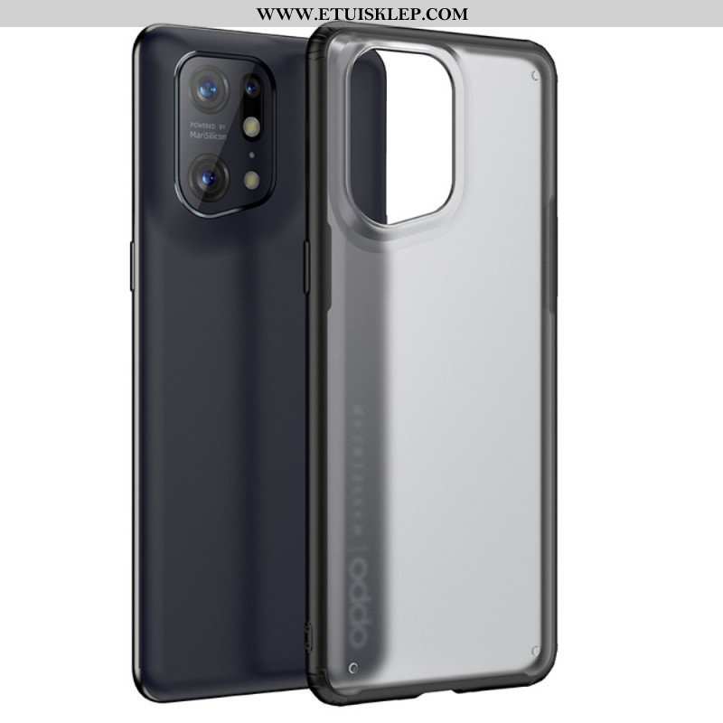 Etui do Oppo Find X5 Pro Mrożony